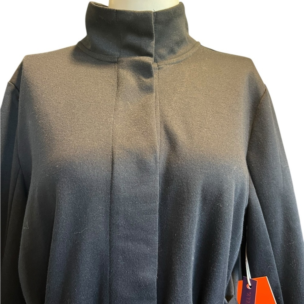 Freely Women's Black Turtleneck Sweater